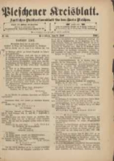 Pleschener Kreisblatt: Amtliches Publicationsblatt für den Kreis Pleschen 1901.07.03 Jg.49 Nr53