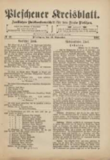 Pleschener Kreisblatt: Amtliches Publicationsblatt für den Kreis Pleschen 1901.11.16 Jg.49 Nr92