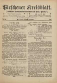 Pleschener Kreisblatt: Amtliches Publicationsblatt für den Kreis Pleschen 1901.11.23 Jg.49 Nr94