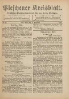 Pleschener Kreisblatt: Amtliches Publicationsblatt für den Kreis Pleschen 1901.12.04 Jg.49 Nr97