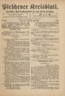 Pleschener Kreisblatt: Amtliches Publicationsblatt für den Kreis Pleschen 1901.12.21 Jg.49 Nr102