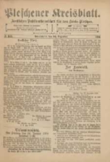 Pleschener Kreisblatt: Amtliches Publicationsblatt für den Kreis Pleschen 1901.12.24 Jg.49 Nr103
