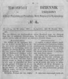 Amtsblatt der Königlichen Preussischen Regierung zu Bromberg. 1856.01.18 No.3