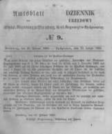 Amtsblatt der Königlichen Preussischen Regierung zu Bromberg. 1856.02.29 No.9