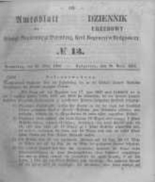 Amtsblatt der Königlichen Preussischen Regierung zu Bromberg. 1856.03.28 No.13