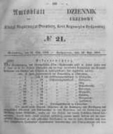Amtsblatt der K&ouml;niglichen Preussischen Regierung zu Bromberg. 1856.05.23 No.21