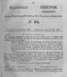 Amtsblatt der Königlichen Preussischen Regierung zu Bromberg. 1856.05.30 No.22