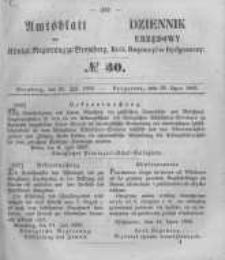 Amtsblatt der Königlichen Preussischen Regierung zu Bromberg. 1856.07.25 No.30