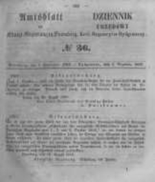 Amtsblatt der Königlichen Preussischen Regierung zu Bromberg. 1856.09.05 No.36