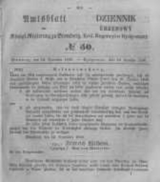 Amtsblatt der Königlichen Preussischen Regierung zu Bromberg. 1856.12.12 No.50