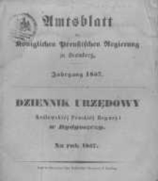 Amtsblatt der K&ouml;niglichen Preussischen Regierung zu Bromberg. 1857.01.02 No.1