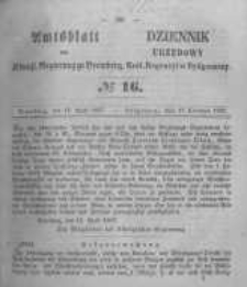 Amtsblatt der Königlichen Preussischen Regierung zu Bromberg. 1857.04.17 No.16
