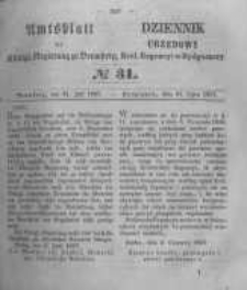 Amtsblatt der K&ouml;niglichen Preussischen Regierung zu Bromberg. 1857.07.31 No.31