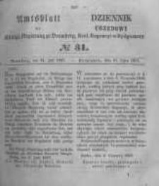 Amtsblatt der Königlichen Preussischen Regierung zu Bromberg. 1857.07.31 No.31