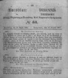 Amtsblatt der K&ouml;niglichen Preussischen Regierung zu Bromberg. 1857.08.14 No.33