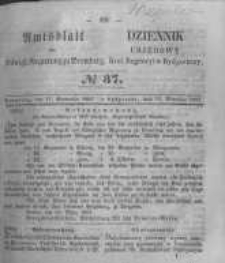 Amtsblatt der Königlichen Preussischen Regierung zu Bromberg. 1857.09.11 No.37
