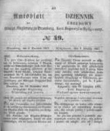 Amtsblatt der Königlichen Preussischen Regierung zu Bromberg. 1857.12.04 No.49