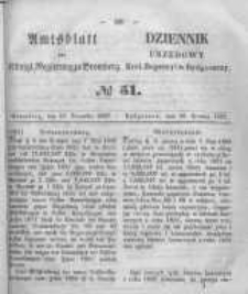 Amtsblatt der Königlichen Preussischen Regierung zu Bromberg. 1857.12.18 No.51