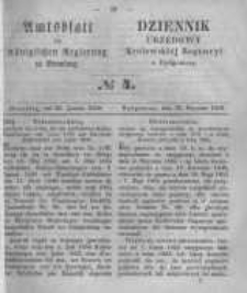 Amtsblatt der K&ouml;niglichen Preussischen Regierung zu Bromberg. 1858.01.22 No.4