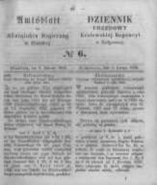 Amtsblatt der Königlichen Preussischen Regierung zu Bromberg. 1858.02.05 No.6