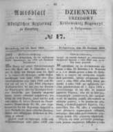 Amtsblatt der Königlichen Preussischen Regierung zu Bromberg. 1858.04.23 No.17
