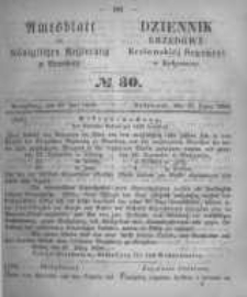 Amtsblatt der K&ouml;niglichen Preussischen Regierung zu Bromberg. 1858.07.23 No.30