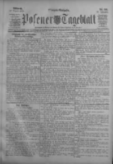 Posener Tageblatt 1911.08.23 Jg.50 Nr393