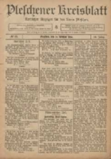 Pleschener Kreisblatt: Amtlicher Anzeiger für den Kreis Pleschen 1906.02.14 Jg.54 Nr13