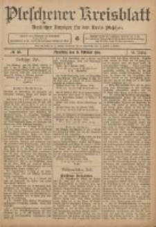 Pleschener Kreisblatt: Amtlicher Anzeiger für den Kreis Pleschen 1906.02.21 Jg.54 Nr15