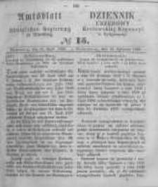 Amtsblatt der Königlichen Preussischen Regierung zu Bromberg. 1859.04.15 No.15
