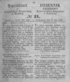 Amtsblatt der Königlichen Preussischen Regierung zu Bromberg. 1859.05.27 No.21