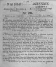 Amtsblatt der Königlichen Preussischen Regierung zu Bromberg. 1859.07.01 No.26