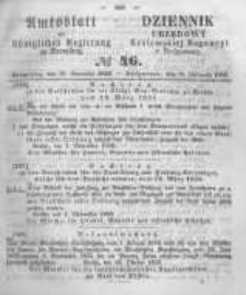 Amtsblatt der Königlichen Preussischen Regierung zu Bromberg. 1859.11.18 No.46