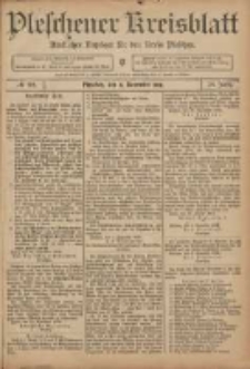 Pleschener Kreisblatt: Amtlicher Anzeiger für den Kreis Pleschen 1906.12.08 Jg.54 Nr98
