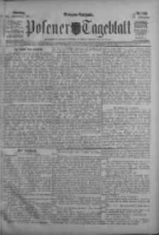 Posener Tageblatt 1911.09.26 Jg.50 Nr451