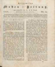 Allgemeine Moden-Zeitung : eine Zeitschrift für die gebildete Welt, begleitet von dem Bilder-Magazin für die elegante Welt 1824 Nr51