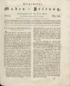 Allgemeine Moden-Zeitung : eine Zeitschrift für die gebildete Welt, begleitet von dem Bilder-Magazin für die elegante Welt 1824 Nr64