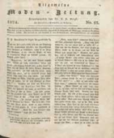 Allgemeine Moden-Zeitung : eine Zeitschrift für die gebildete Welt, begleitet von dem Bilder-Magazin für die elegante Welt 1824 Nr65