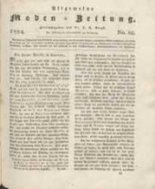 Allgemeine Moden-Zeitung : eine Zeitschrift für die gebildete Welt, begleitet von dem Bilder-Magazin für die elegante Welt 1824 Nr86