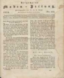 Allgemeine Moden-Zeitung : eine Zeitschrift für die gebildete Welt, begleitet von dem Bilder-Magazin für die elegante Welt 1824 Nr103
