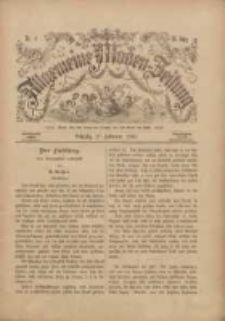 Allgemeine Moden-Zeitung : eine Zeitschrift für die gebildete Welt, begleitet von dem Bilder-Magazin für die elegante Welt 1893.02.27 Nr9