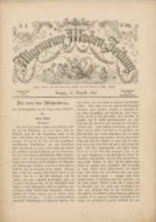 Allgemeine Moden-Zeitung : eine Zeitschrift für die gebildete Welt, begleitet von dem Bilder-Magazin für die elegante Welt 1893.08.21 Nr34