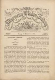 Allgemeine Moden-Zeitung : eine Zeitschrift für die gebildete Welt, begleitet von dem Bilder-Magazin für die elegante Welt 1893.11.20 Nr47