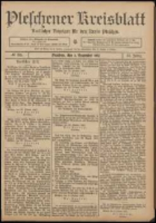 Pleschener Kreisblatt: Amtlicher Anzeiger für den Kreis Pleschen 1907.11.02 Jg.55 Nr88