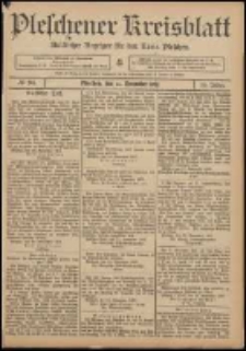 Pleschener Kreisblatt: Amtlicher Anzeiger für den Kreis Pleschen 1907.11.23 Jg.55 Nr94