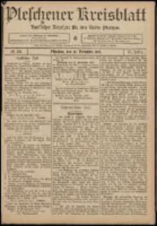 Pleschener Kreisblatt: Amtlicher Anzeiger f&uuml;r den Kreis Pleschen 1907.11.27 Jg.55 Nr95
