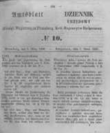 Amtsblatt der Königlichen Preussischen Regierung zu Bromberg. 1856.03.07 No.10