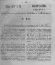 Amtsblatt der K&ouml;niglichen Preussischen Regierung zu Bromberg. 1856.05.09 No.19