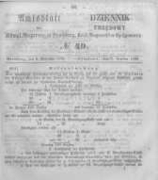 Amtsblatt der K&ouml;niglichen Preussischen Regierung zu Bromberg. 1856.12.05 No.49