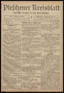 Pleschener Kreisblatt: Amtlicher Anzeiger für den Kreis Pleschen 1908.02.12 Jg.56 Nr13